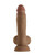 Shaft Model A Flexskin Liquid Silicone 7.5" Dong With Balls - Oak