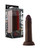 Shaft Model J Flexskin Liquid Silicone 6.5" Dong - Mahogany