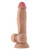Shaft Model A Flexskin Liquid Silicone 9.5" Dong With Balls - Pine