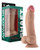 Shaft Model N Flexskin Liquid Silicone 9.5" Side Curve Dong With Balls - Pine