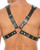 Shots Uomo Men'S Pyramid Stud Body Harness - Black