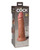 Pipedream King Cock Elite 8" Dual Density Vibrating Silicone Cock - Tan