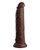 Pipedream King Cock Elite 9" Dual Density Vibrating Silicone Cock With remote - Brown