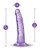 Blush B Yours Plus 7.5" Lust N' Thrust Dildo - Purple
