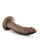 Blush Dr. Skin Glide 7.5" Self Lubricating Dildo - Chocolate