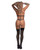 Lust Seducer Strappy Cupless & Crotchless G-String Teddy Black L/Xl