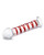 Glas 8" Mr. Swirly Glass Dildo - Red