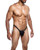 Male Basics Y Buns Thong Black Sm