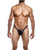 Male Basics Y Buns Thong Black Sm