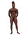Fetish Jouster Nylon & Spandex Front Ring G-String Black S/M