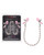 Nipple Play Crystal Chain Nipple Clamps - Pink