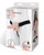 Lux Fetish 6" Rechargeable Strap On With Balls - Ivory