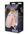 Blue Line Cock Cage With Anal Stimulator - Silver