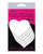 Pastease Refill Heart Double Stick Shapes - Pack Of 3 O/S