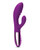 Le Wand Blend Double Motor Rabbit Rechargeable Vibrator - Cherry