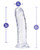 Blush B Yours Plus 8" Roar N Ride Dildo - Clear