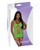 Seamless Front Whole Dress Lime O/S