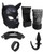 Shots Ouch Puppy Play Complete Kit - Xl Black
