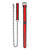 Shots Ouch Puppy Play Puppy Collar With Leash - Red