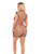 Pink Lipstick Neon Nights Large Fishnet Dress, Tri Top & G-String Neon Pink O/S