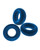Oxballs Fat Willy 3 Pack Jumbo Cock Rings - Space Blue