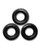 Oxballs Fat Willy 3 Pack Jumbo Cock Rings - Black