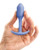 B-Vibe Weighted Snug Plug 1 - 55 G Violet