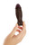 Shaft Flexskin Liquid Silicone Bullet - Mahogany