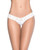 Patterned Lace Thong White Lg