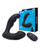 Blue Line Vibrating Prostate Prober With Remote - Black
