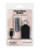 First Class Mini Rechargeable Bullet With Crystal - 9 Functions Silver