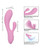 Contour Zoie Flexible Dual Massager - Pink