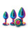 Rear Assets Rainbow Gem Anal Trainer Kit - Multi Color