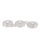Perfect Fit Triple Donut Ring - Clear