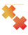 Neva Nude Chameleon Color Changing X Factor Pasties - Orange/Yellow