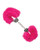Ultra Fluffy Furry Cuffs - Pink