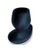 Oxballs Morphhole 1 Gaper Plug Small - Black Ice
