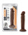 Blush Dr. Skin Plus 6" Posable Dildo - Chocolate