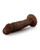 Blush Dr. Skin Plus 6" Posable Dildo - Chocolate