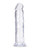 Blush B Yours Plus 9.5" Thrill N Drill - Clear