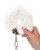 Ultra Fluffy Furry Cuffs - White