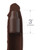 Pipedream Fantasy X-tensions Elite 9" Sleeve With 3" Plug - Brown