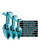 Nixie Metal Butt Plug Trainer Set With Inlaid Jewel - Blue Metallic