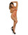 Strap-Tease Cupless & Crotchless Teddy Neon Orange L/Xl