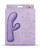 Doc Johnson Ritual Aura Rechargeable Silicone Rabbit Vibe - Lilac