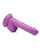 Pop Peckers 6.5" Dildo With Balls - Purple