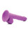 Pop Peckers 6.5" Dildo With Balls - Purple