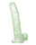 Naughty Bits I Leaf Dick Glow In The Dark Weed Leaf Dildo