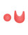 Luv Inc. Orgasm Pen With Three Attachments - Coral