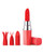 Luv Inc. Lipstick Vibrator With 3 Heads - Coral